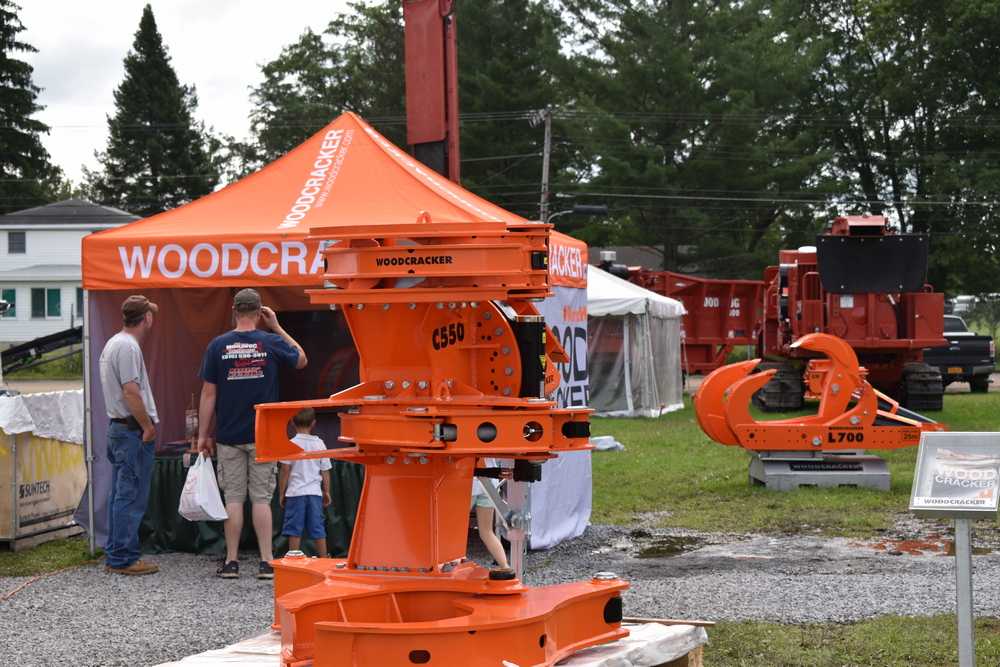 Woodcracker goes to Boonville Woodcracker exhibits at 71st. annual