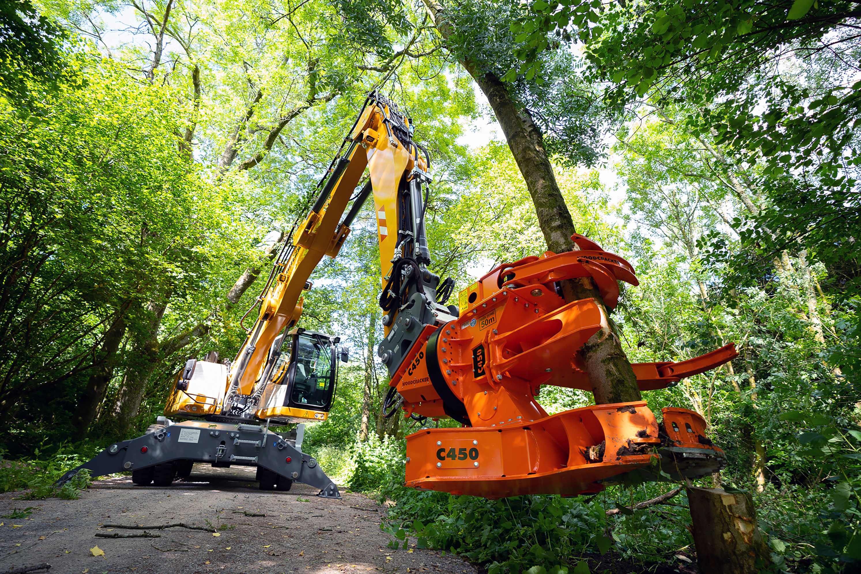 牙狼1 Woodcracker® C | the versatile single grip harvester head